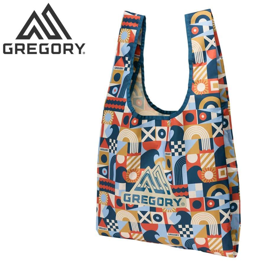 グレゴリー GREGORY CLASSIC SHOPPING TOTE JC ショッピングトート JC ベージュxブルー 99x190207081275 bfss25