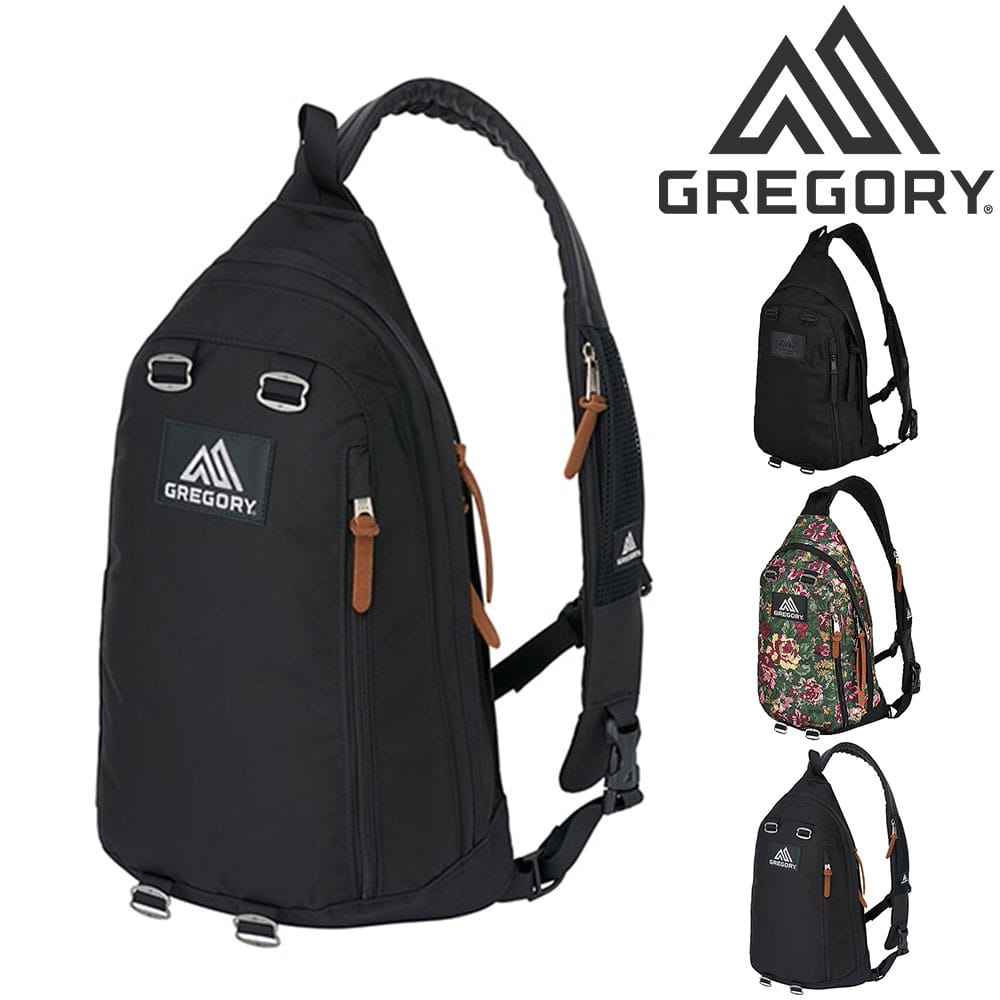 グレゴリー バッグ ボディバッグ ワンショルダーバッグ GREGORY クラシック スピンスリング 10L A4 B5 メンズ レディース 誕生日プレゼント 【正規代理店】 1.ブラック -99x190207093094 bfss25
