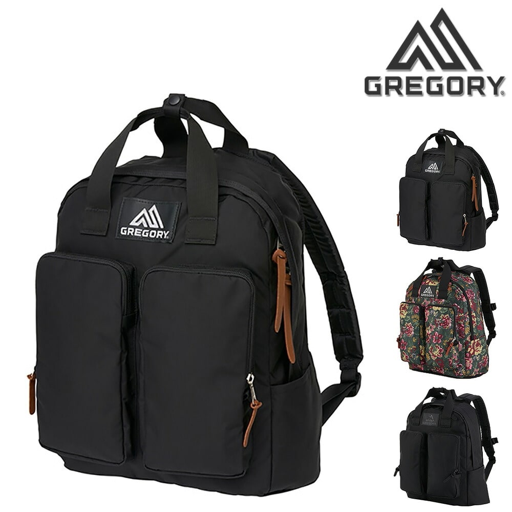 グレゴリー GREGORY リュックサック TWIN POCKET PACK ツインポケットパック 1.ブラック -99x190207098532 bfss25