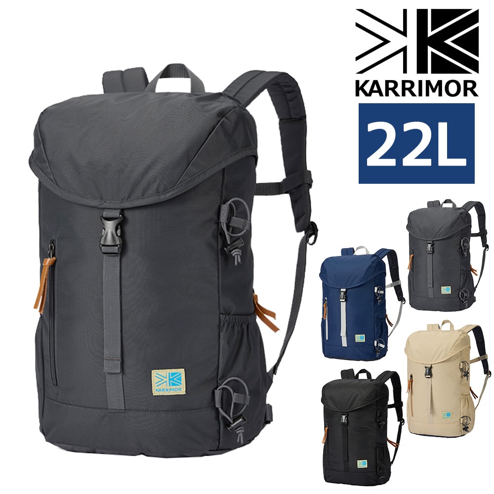カリマー バッグ リュックサック デイパック バックパック KARRIMOR ライフスタイル VTデイパックR 22L B4 A4 メンズ レディース 誕生日プレゼント ギフト 【正規代理店】 3.ダークチャコール -5012191210 bfss25