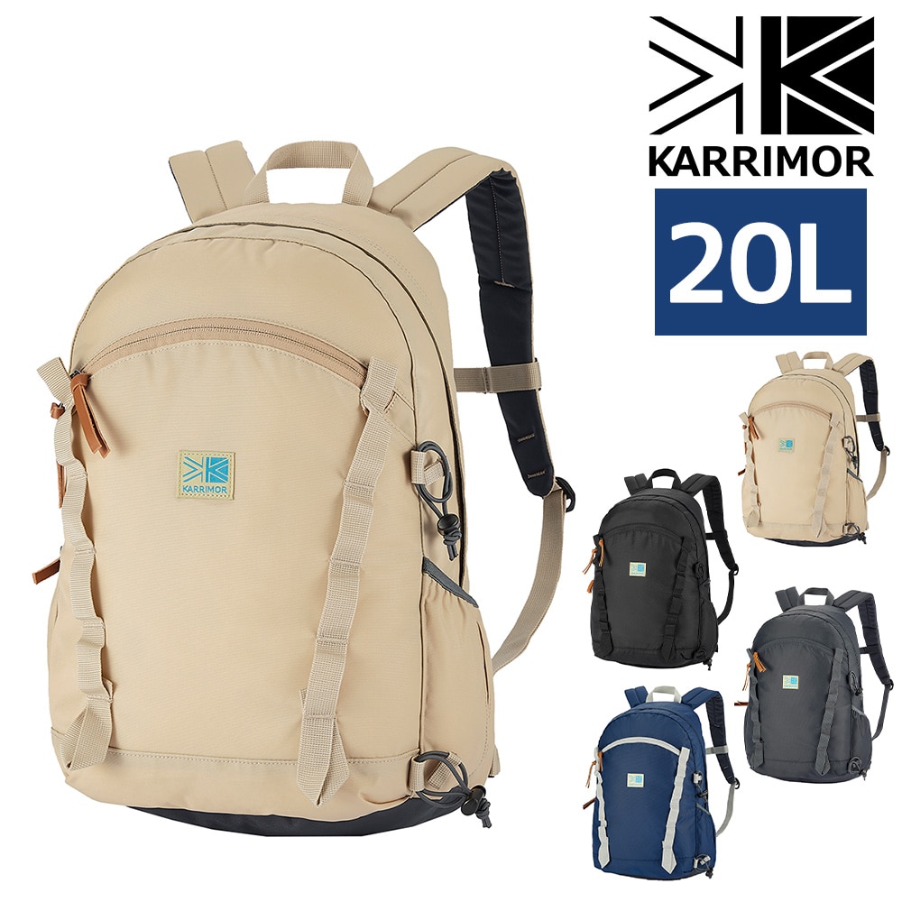 カリマー バッグ リュックサック デイパック バックパック KARRIMOR ライフスタイル VTデイパックF 20L B4 A4 メンズ レディース 誕生日プレゼント ギフト 【正規代理店】 4.ペールカーキ -5012200820 bfss25