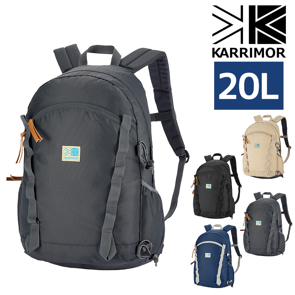 カリマー バッグ リュックサック デイパック バックパック KARRIMOR ライフスタイル VTデイパックF 20L B4 A4 メンズ レディース 誕生日プレゼント ギフト 【正規代理店】 3.ダークチャコール -5012201210 bfss25
