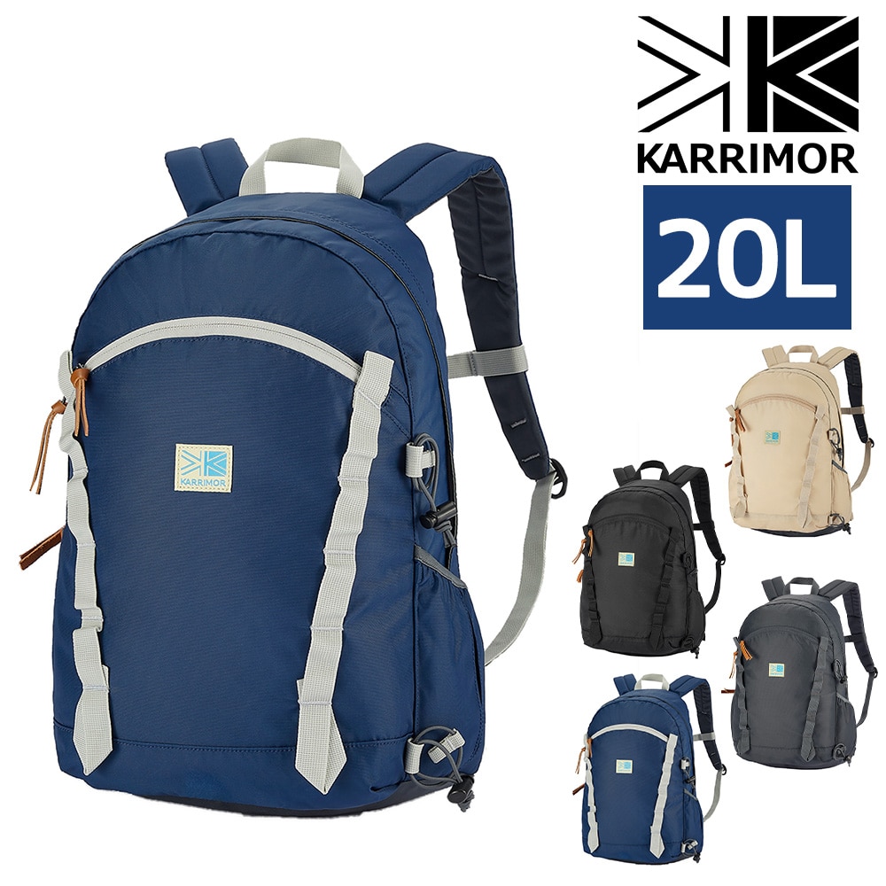 カリマー バッグ リュックサック デイパック バックパック KARRIMOR ライフスタイル VTデイパックF 20L B4 A4 メンズ レディース 誕生日プレゼント ギフト 【正規代理店】 2.ネイビー -5012205000 bfss25