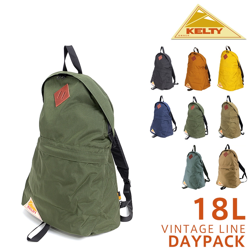 ケルティ KELTY リュックサック VINTAGE DAYPACK デイパック 32591918 5.オリーブ -99x1918olive bfss25