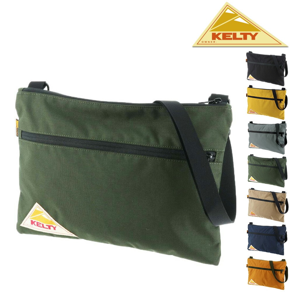 ケルティ KELTY 2wayショルダーバッグ VINTAGE FLAT POUCH M ヴィンテージフラップポーチM 2592145 5.オリーブ - 99x2145olive bfss25