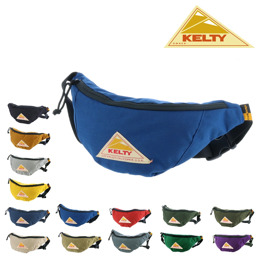 ケルティ KELTY ウエストバッグ ボディバッグ ファニーパック MICRO CURVE FANNY マイクロカーブファニー 2286 2592286 6.ニューブルー 99x2286newblue bfss25
