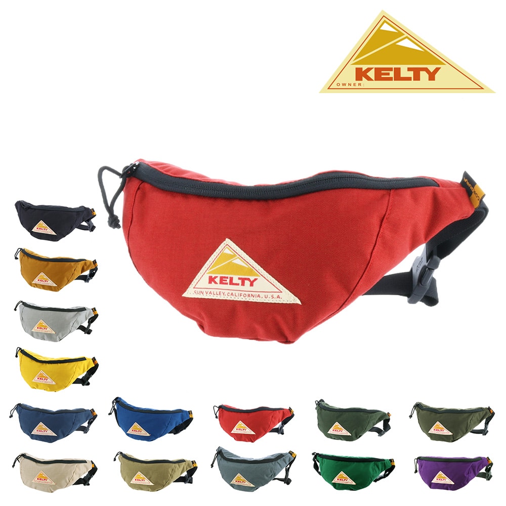 ケルティ KELTY ウエストバッグ ボディバッグ ファニーパック MICRO CURVE FANNY マイクロカーブファニー 2286 2592286 7.ニューレッド 99x2286newred bfss25