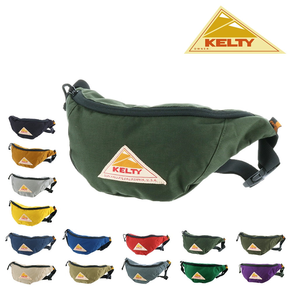 ケルティ KELTY ウエストバッグ ボディバッグ ファニーパック MICRO CURVE FANNY マイクロカーブファニー 2286 2592286 8.オリーブ 99x2286olive bfss25