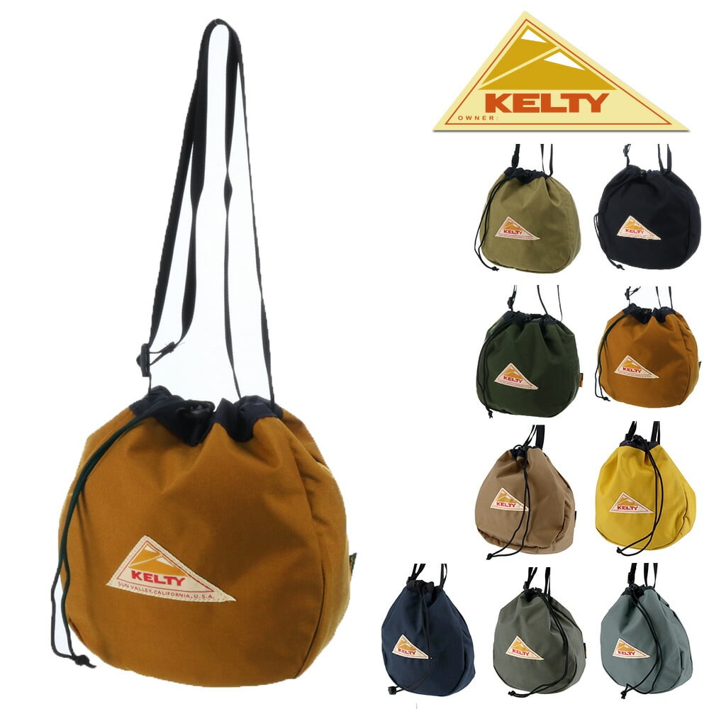 ケルティ KELTY ショルダーバッグ VINTAGE ヴィンテージ KINCHAKU SHOULDER キンチャクショルダー 2592354 2.キャラメル - 99x2354caramel bfss25