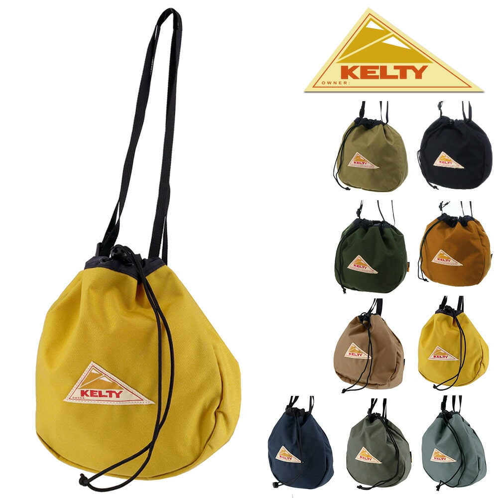 ケルティ KELTY ショルダーバッグ VINTAGE ヴィンテージ KINCHAKU SHOULDER キンチャクショルダー 2592354 3.マスタード - 99x2354mustard bfss25