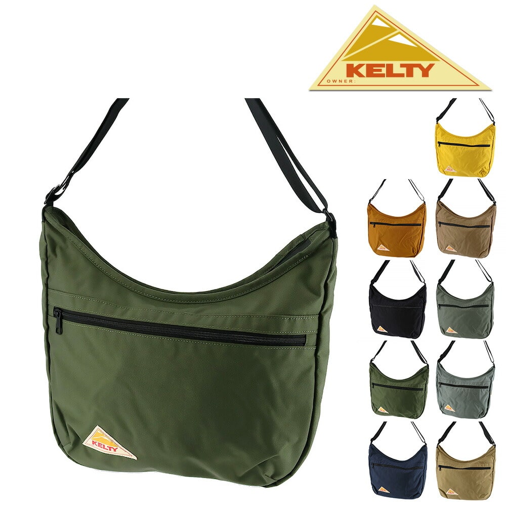 ケルティ KELTY ショルダーバッグ VINTAGE ヴィンテージ CURVE SHOULDER M 2.0 カーブショルダーM2.0 250322 5.オリーブ - 99x250322olive bfss25