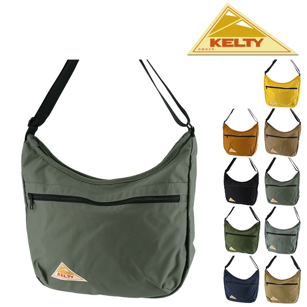 ケルティ KELTY ショルダーバッグ VINTAGE ヴィンテージ CURVE SHOULDER M 2.0 カーブショルダーM2.0 250322 8.セージ - 99x250322sage bfss25
