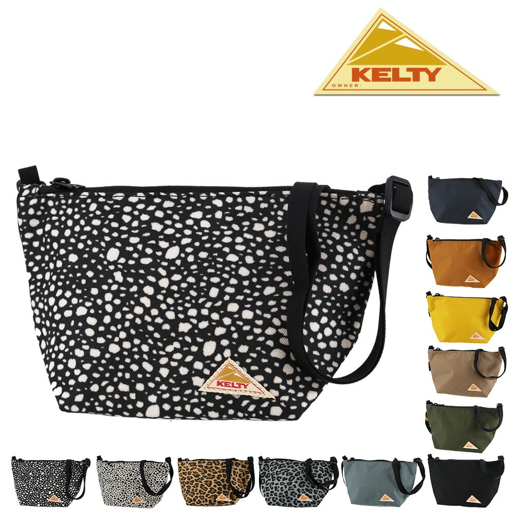 ケルティ KELTY ショルダーバッグ VINTAGE ヴィンテージ MINI USUAL POUCH ミニユージュアルポーチ 256423 11.ブラックダルメシアン - 99x256423bkdalmati bfss25