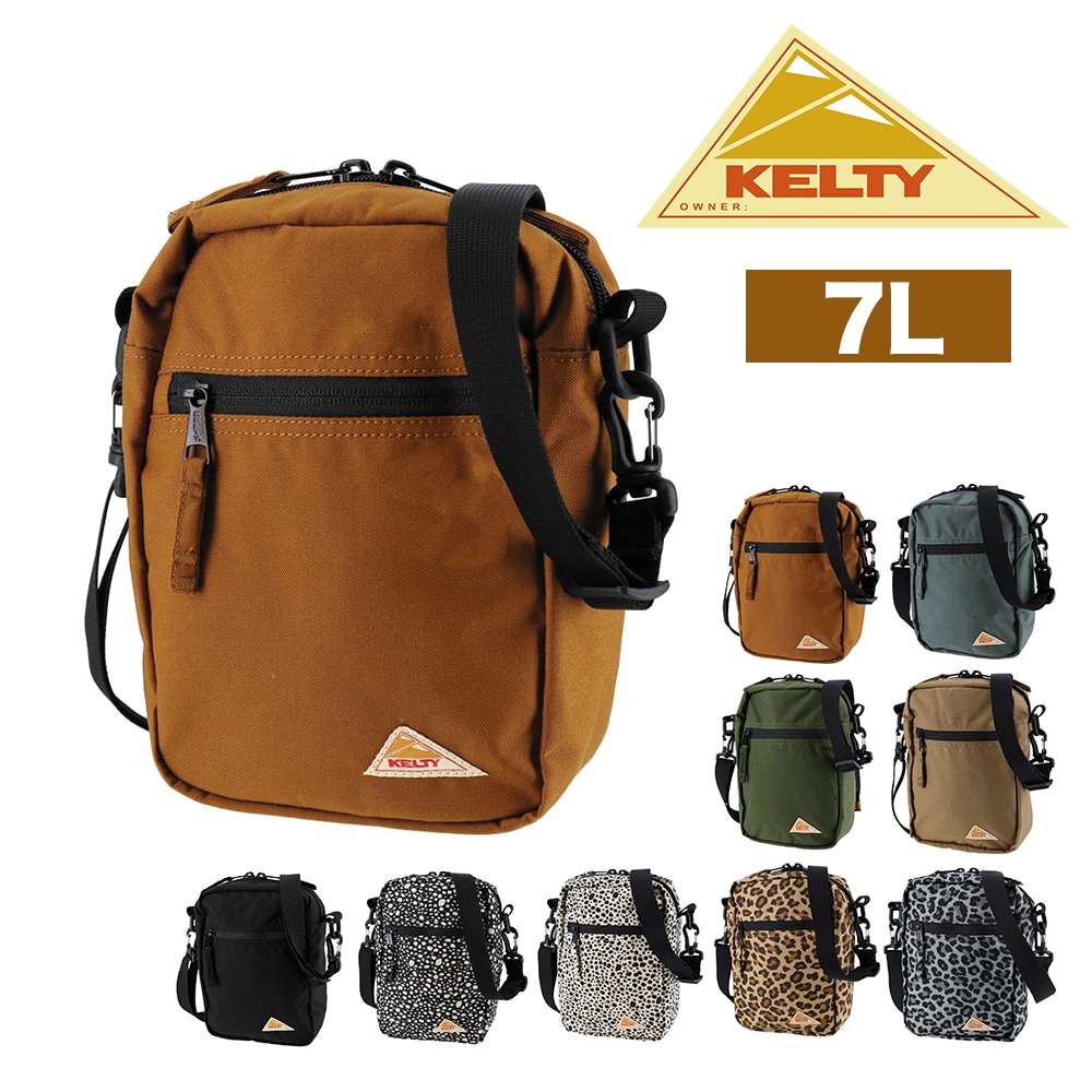 ケルティ バッグ ショルダーバッグ ショルダーポーチ 小さめ KELTY ミニバーティカルショルダー B6サイズ 261124 メンズ レディース キッズ 送料無料 誕生日プレゼント ギフト ラッピング無料 【正規代理店】 2.キャラメル -caramel