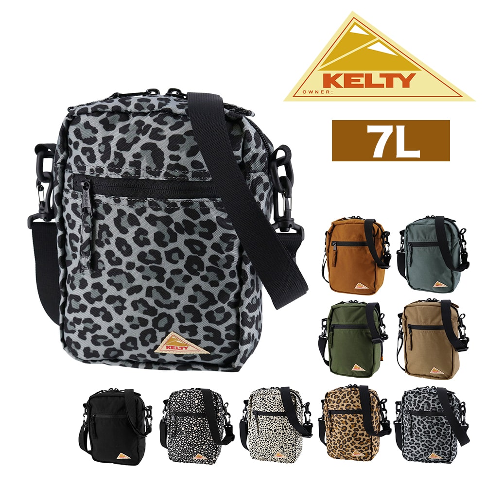 ケルティ バッグ ショルダーバッグ ショルダーポーチ 小さめ KELTY ミニバーティカルショルダー B6サイズ 261124 メンズ レディース キッズ 送料無料 誕生日プレゼント ギフト ラッピング無料 【正規代理店】 7.グレーレオパード -grayleopard