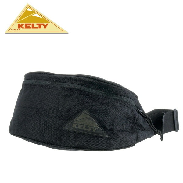 ケルティ KELTY ウエストバッグ ボディバッグ ファニーパック ALL BLACK URBAN MINI FANNY アーバンミニファニー 2102 99x2102allblack オールブラック bfss25