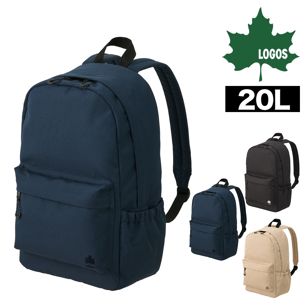 ロゴス バッグ リュック デイパック バックパック 13インチPC収納 LOGOS スタンダードデイバッグ 20L A4対応 374107 メンズ レディース キッズ 送料無料 誕生日プレゼント ギフト ラッピング無料 正規代理店 2.ネイビー -37410719