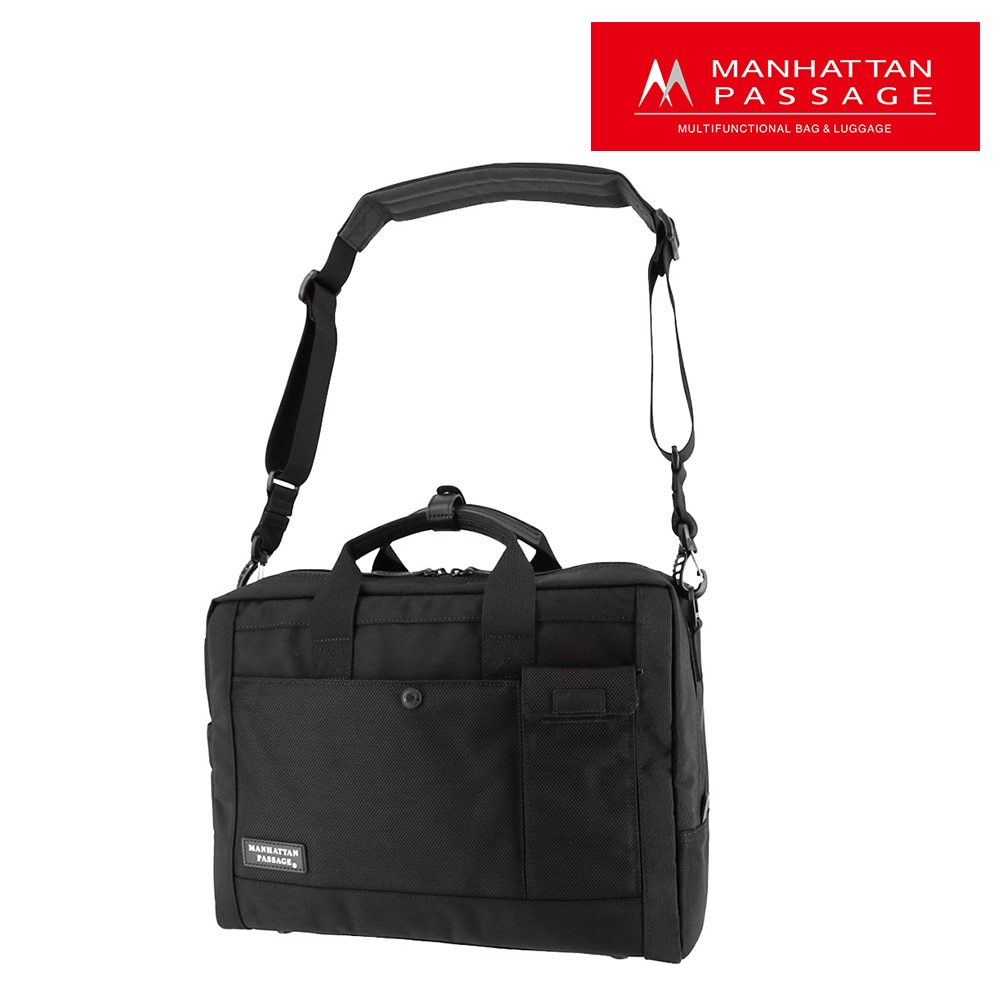 マンハッタンパッセージ MANHATTAN PASSAGE Lux2 ブリーフケース 8560 ブラック -bk