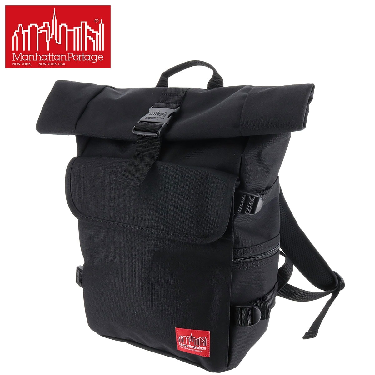 マンハッタンポーテージ Manhattan Portage リュックサック Silvercup Backpack JR シルバーカップバックパックJR mp1236jr ブラック 10x1000
