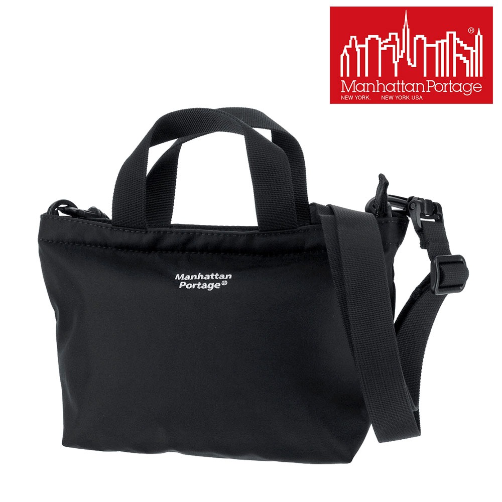 マンハッタンポーテージ Manhattan Portage 2WAYトートバッグ マイクロポーテージトートバッグマットツイル mp1381mtwl ブラック 10x1000 cou09