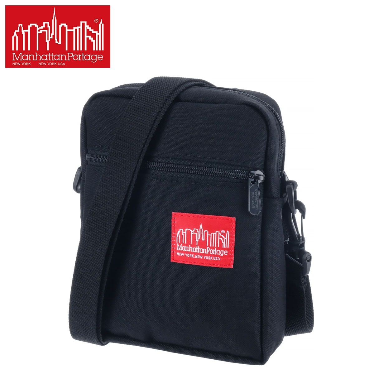 マンハッタンポーテージ Manhattan Portage ショルダーバッグ City Light Bag シティライトバッグ mp1403pl ブラック 10x1000