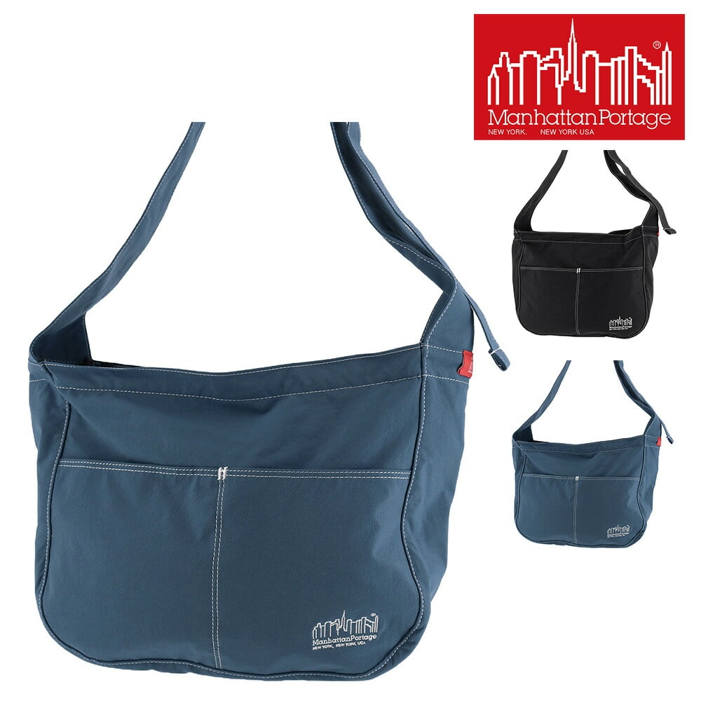 マンハッタンポーテージ Manhattan Portage アレン ストリート Allen Street Shoulder Bag Crossover クロスオーバー MP1497CROSSOVER 2.ブルー 61x6000