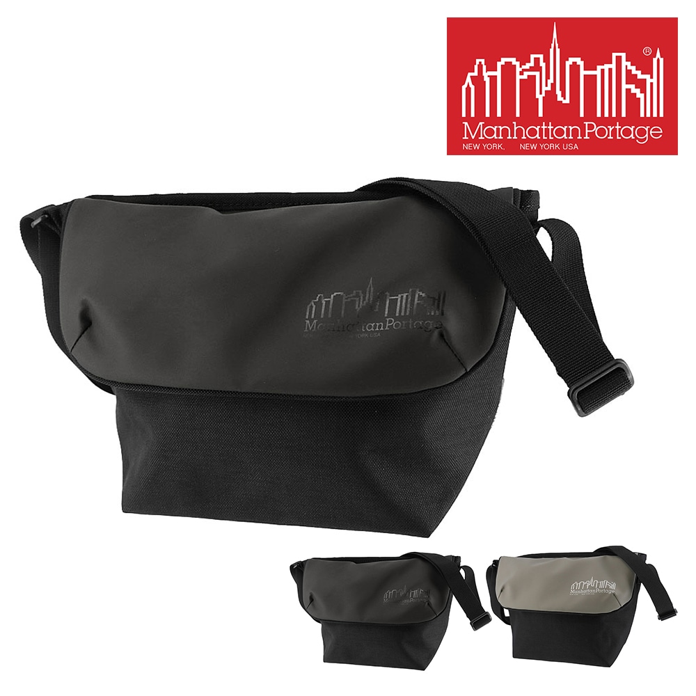 マンハッタンポーテージ バッグ メッセンジャーバッグ ショルダーバッグ 防水 Manhattan Portage ナイロンメッセンジャーバッグ(XXS) A5サイズ MP1603BPDMGNTVGL6 メンズ レディース キッズ 送料無料 誕生日プレゼント ギフト ラッピング無料 【正規代理店】 1.ブラック -1000