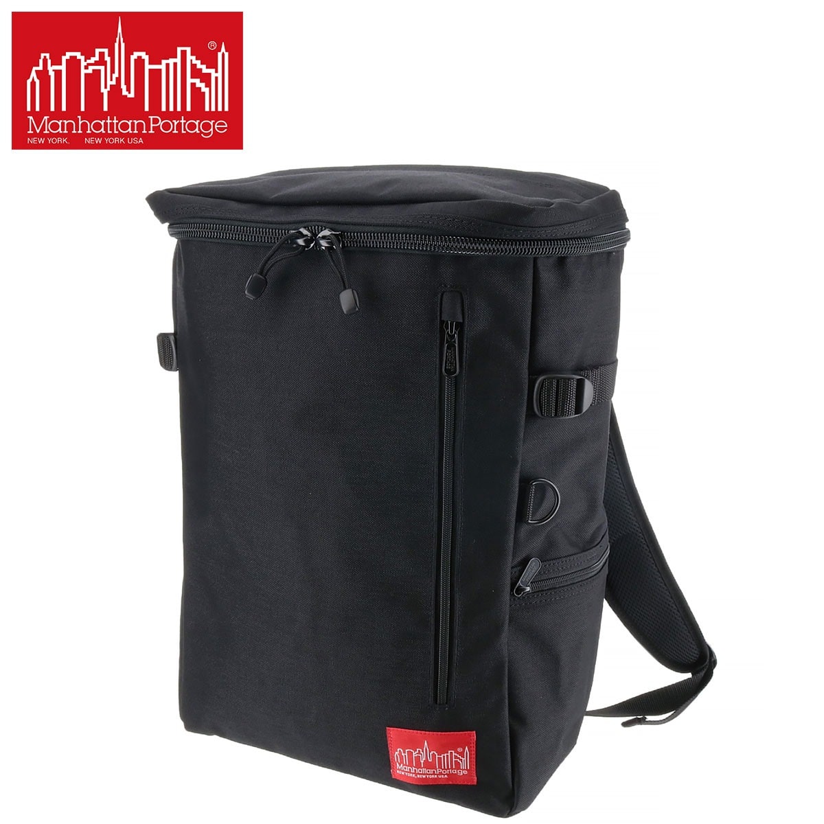 【ノベルティトート付き】 マンハッタンポーテージ Manhattan Portage リュックサック Navy Yard Backpack ネイビーヤードバックパック mp2231 ブラック 10x1000 m05ntt