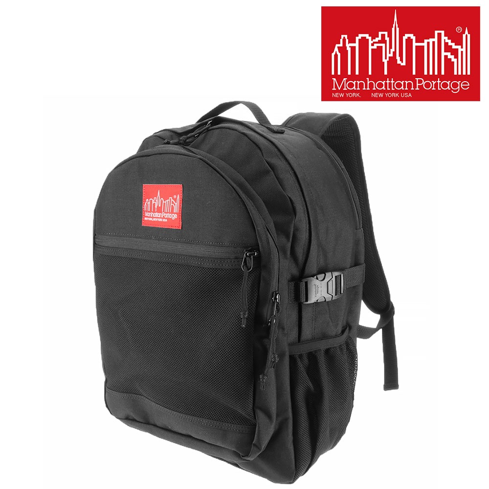 マンハッタンポーテージ Manhattan Portage リュックサック プレッピーバックパック mp2253 ブラック 10x1000