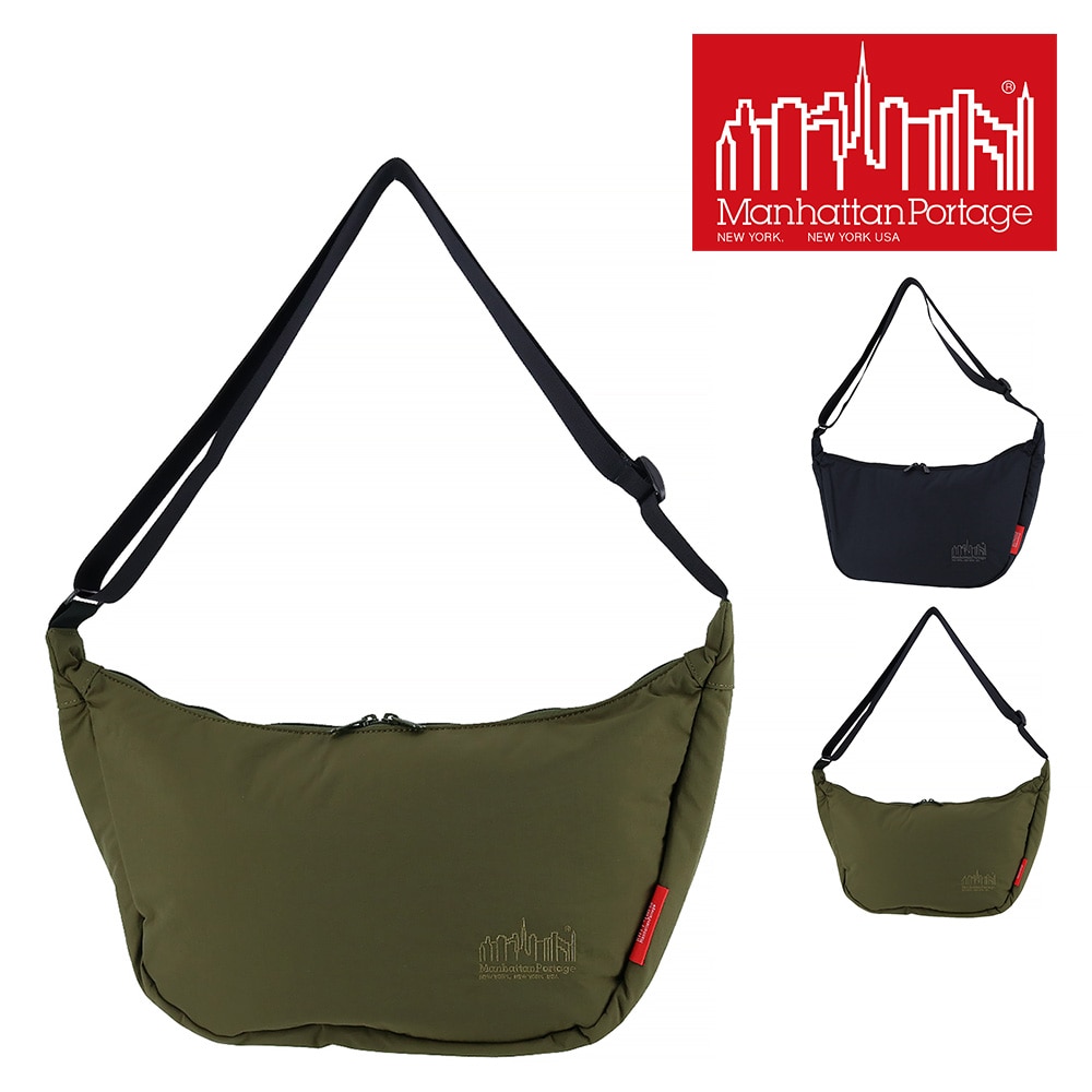 マンハッタンポーテージ Manhattan Portage ショルダーバッグ Kings Crescent Bag Padded Nylon Taffeta MP2404PNT 2.オリーブ -57x5200 cou09