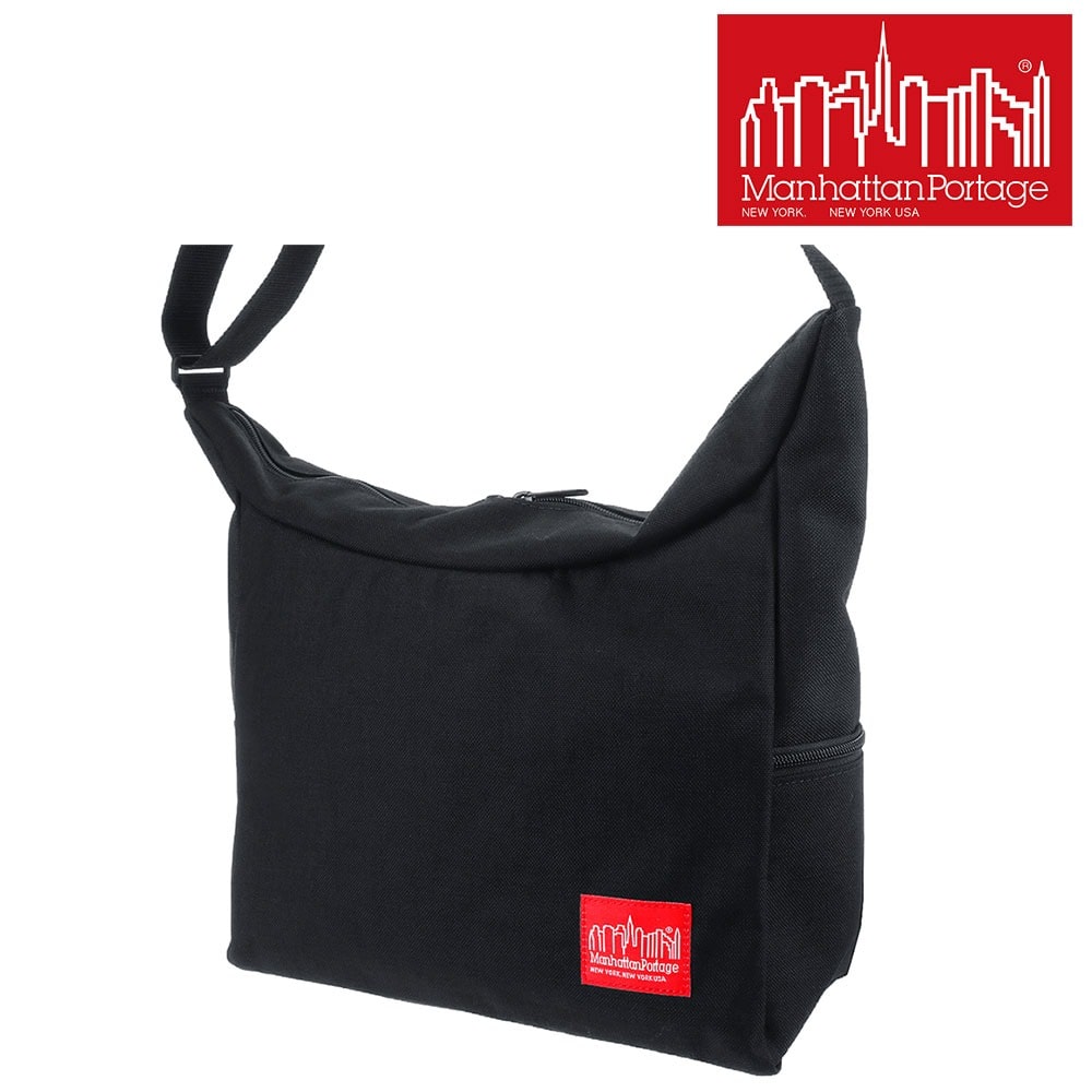 【ノベルティトート付き】 マンハッタンポーテージ Manhattan Portage ベッドスタイショルダーバッグ mp6041 ブラック 10x1000 m05ntt