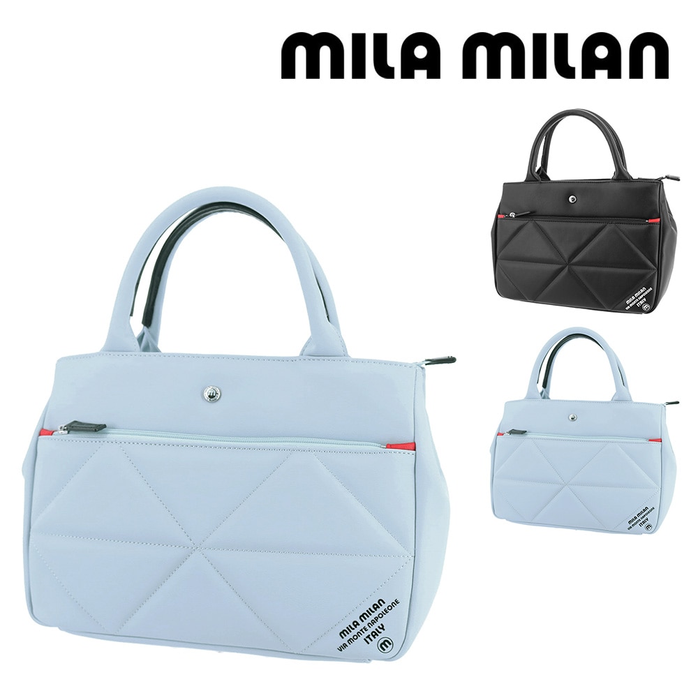 ミラ・ミラン mila milan テトラ ドライビングトートバッグ 252521 2.ブルー -blu