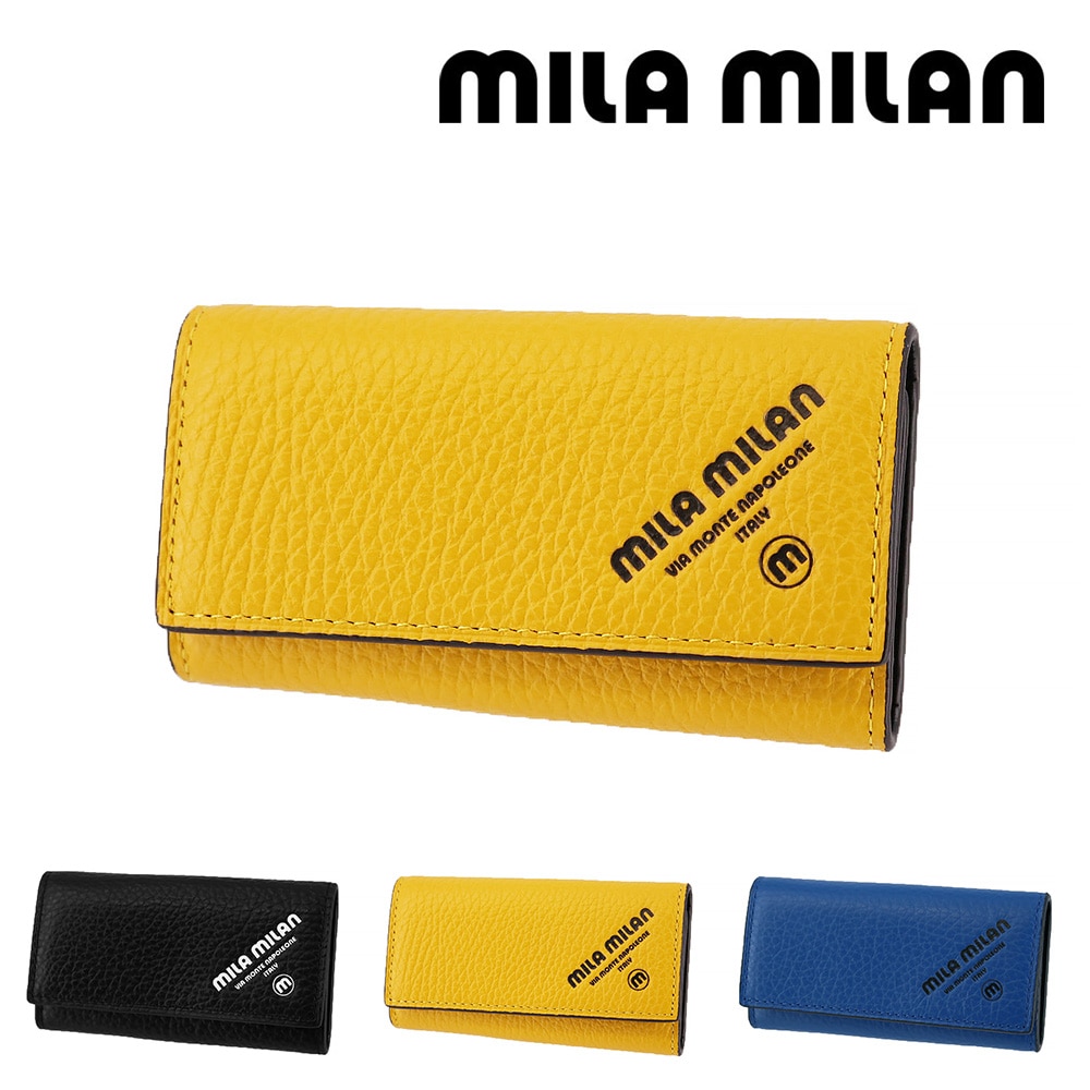 ミラ・ミラン mila milan コパー キーケース 253622 2.イエロー -52xylw