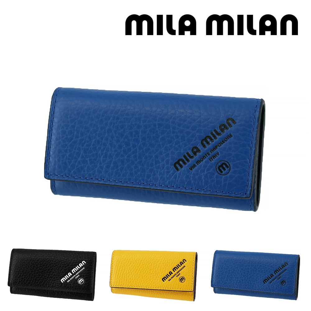 ミラ・ミラン mila milan コパー キーケース 253622 3.ブルー -60xnvy