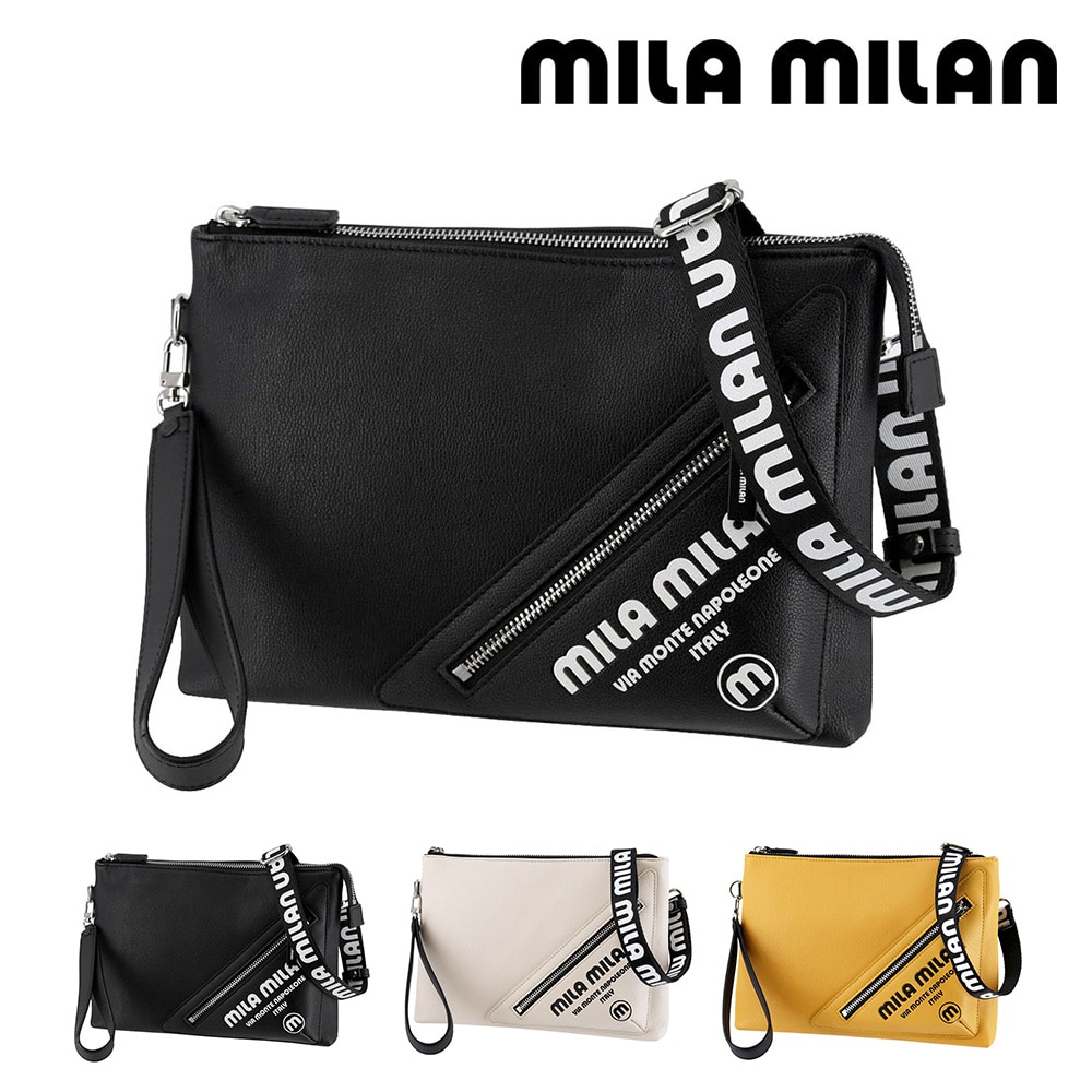ミラ・ミラン mila milan プリモ 2WAYクラッチバッグ 261111 1.ブラック -10xblk