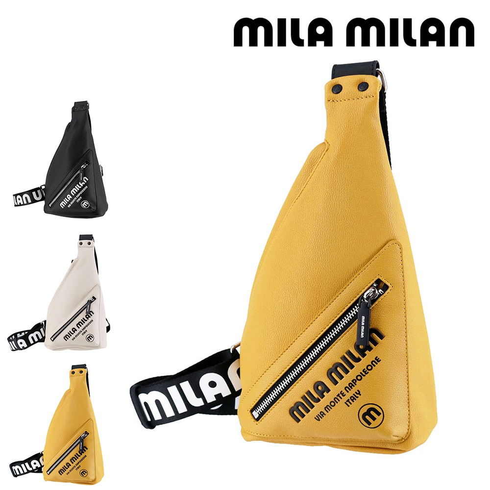 ミラ・ミラン mila milan プリモ ミニワンショルダーバッグ 261911 3.イエロー -52xylw