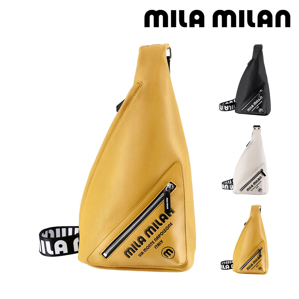 ミラ・ミラン mila milan プリモ ワンショルダーバッグ 261912 3.イエロー -52xylw