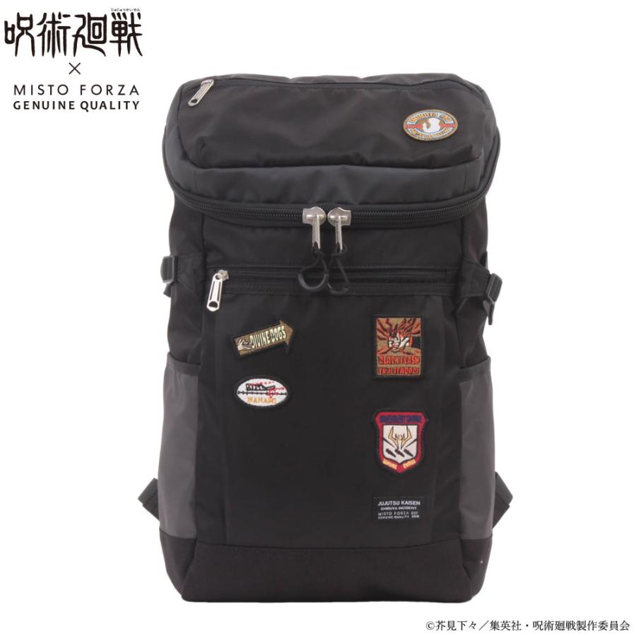【m20np】ミストフォルツァ Misto Forza ボックスリュック box ryuck 呪術廻戦 fmj14 ブラック 10x10 cou09