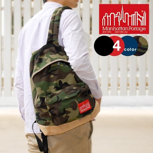 マンハッタンポーテージ Manhattan Portage リュックサック デイパック 【Big Apple Backpack】 MP1209SD13 80x9000 4.ウッドランドカモ