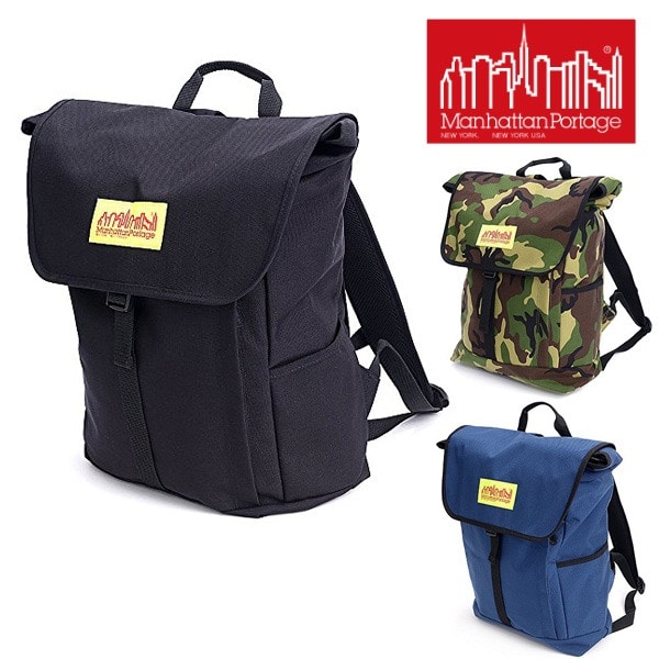 マンハッタンポーテージ Manhattan Portage リュックサック バックパック 【CORDURA NYLON/コーデュラナイロン】 [Washington SQ Backpack] mp1220lvl80x9000 3.ウッドランドカモ