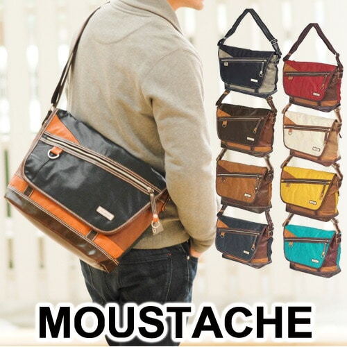 ムスタッシュ MOUSTACHE ショルダーバッグ VHW5534 10xblk 1.ブラック