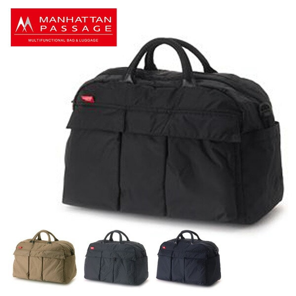 マンハッタンパッセージ 2wayボストンバッグ 【アドベンチャーギア】 2244 10xbk 1.ブラック