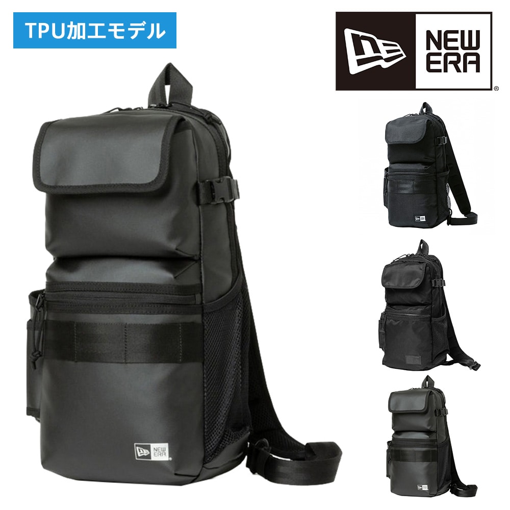 ニューエラ バッグ ボディバッグ ワンショルダーバッグ 斜め掛けバッグ NEW ERA スリングボディバッグ TPU 12L A5 B6 メンズ レディース キッズ 誕生日プレゼント プレゼント  正規代理店 2.ブラックTPU -99x14521309