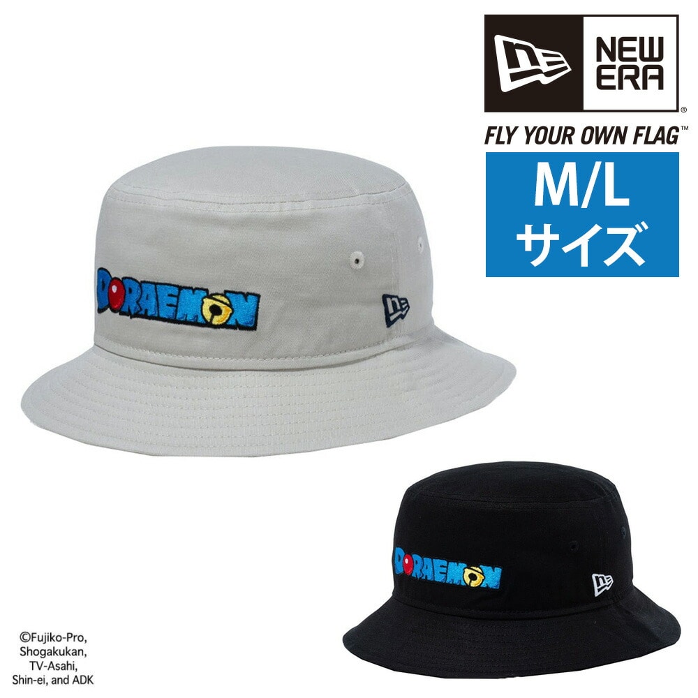 ニューエラ NEW ERA ドラえもん 帽子 BUCKET- 01 WOVEN WAPPEN バケット01 ウーブンワッペン 4.ストーン(M/L) -99x14174550m