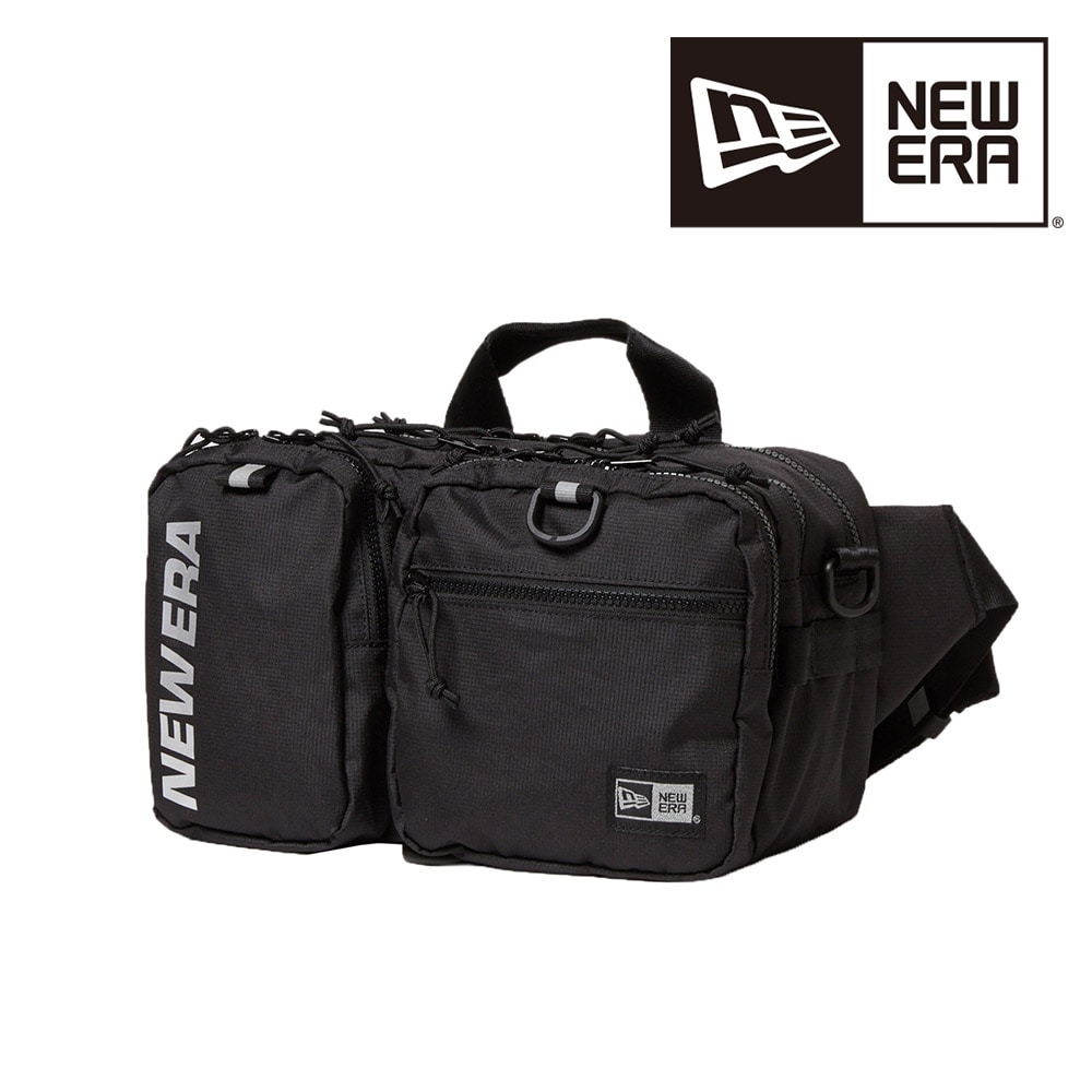 ニューエラ ウエストバッグ ショルダーバッグ ヒップバッグ ボディバッグ 斜め掛け 小さめ NEW ERA ODフィールドウエストバッグ 11L メンズ レディース 誕生日プレゼント 正規代理店 ブラック -14392150