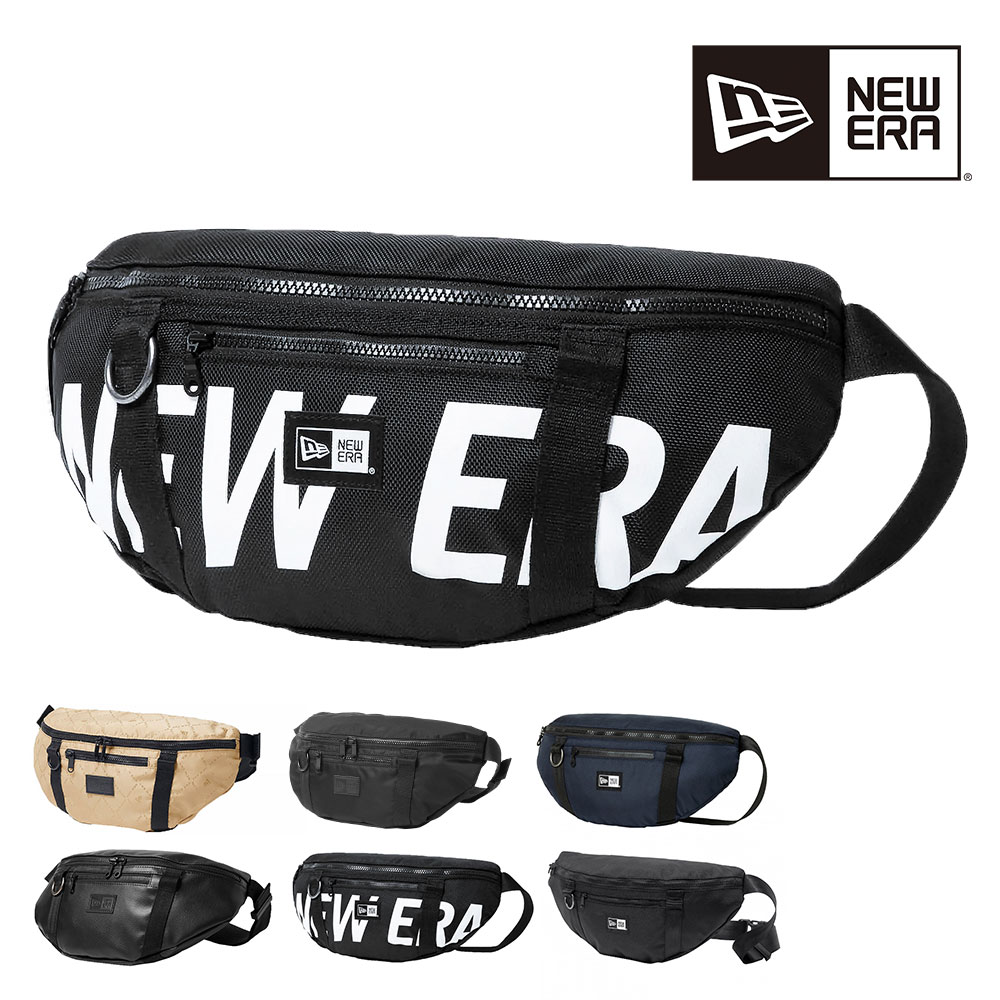 ニューエラ バッグ ヒップバッグ ボディバッグ ウエストポーチ NEW ERA ウエストバッグ 2L B6 メンズ レディース キッズ 送料無料 誕生日プレゼント ギフト ラッピング無料 【正規代理店】 2.ブラックxホワイト -99x14521296