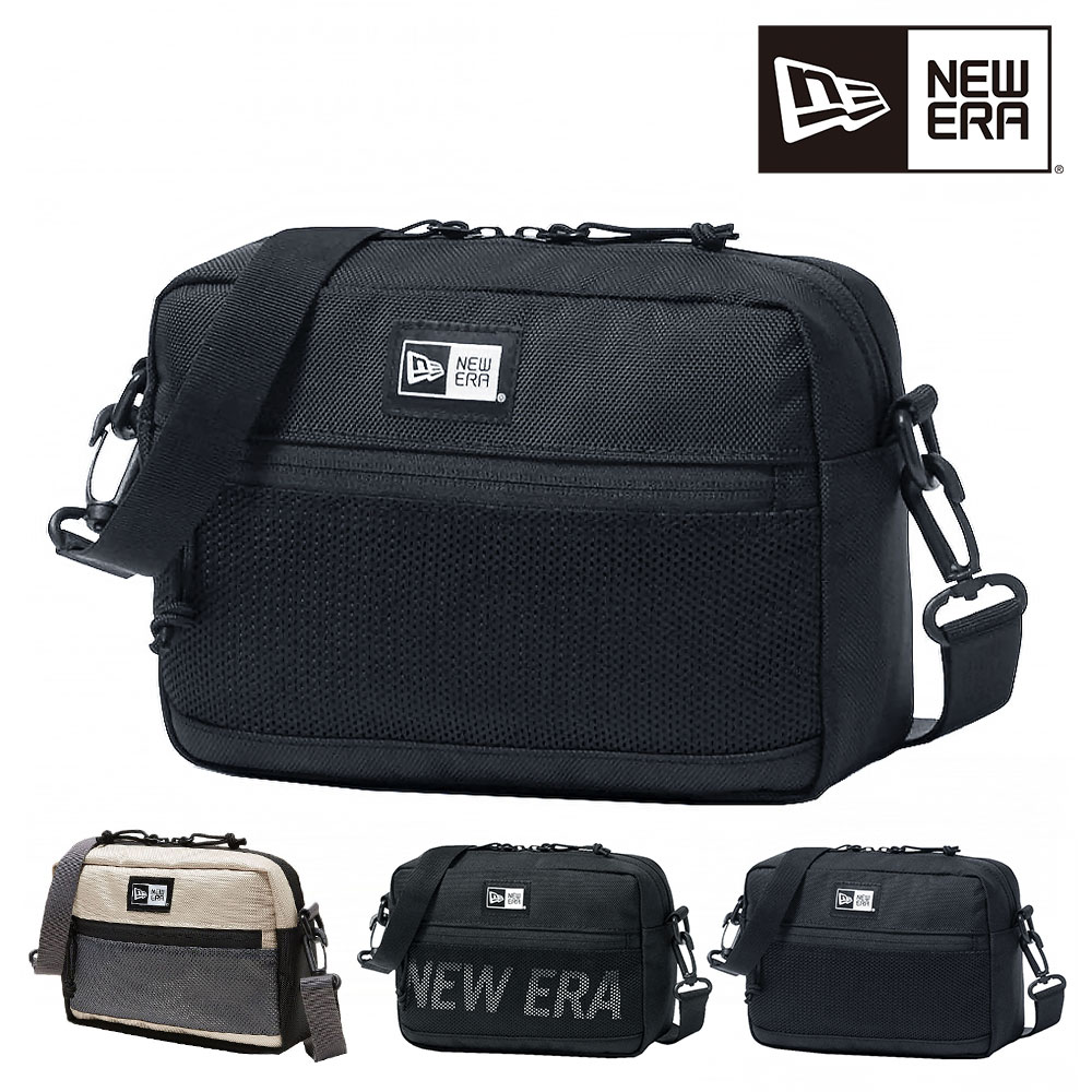 ニューエラ バッグ ショルダー ショルダーバッグ バッグ ポーチ NEW ERA ショルダーポーチ ラージ 2L A5 B6 メンズ レディース キッズ Lサイズ 誕生日プレゼント 【正規代理店】 1.ブラック -99x14521316