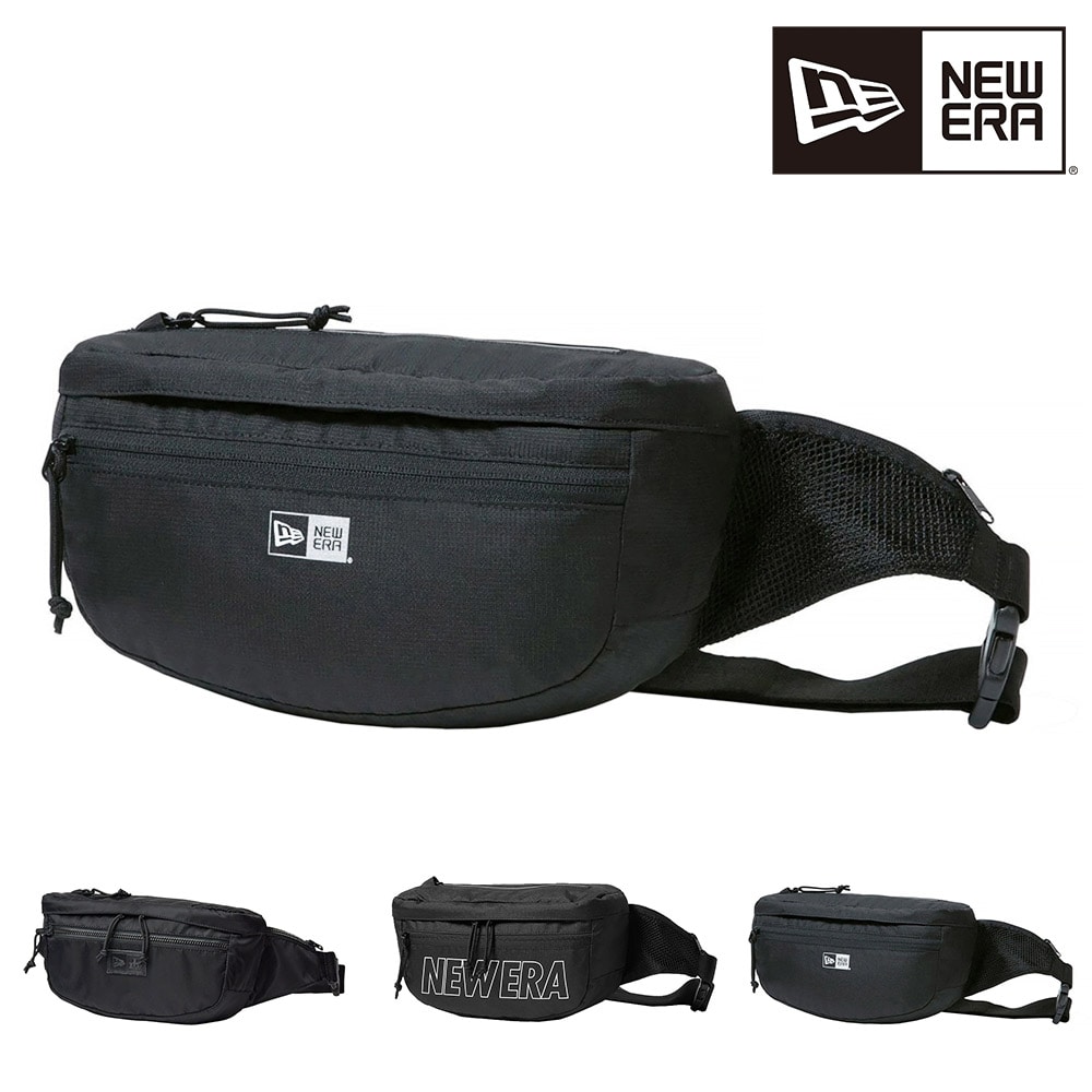 ニューエラ バッグ ウエストバッグ ウエストポーチ ボディバッグ NEW ERA エクスプローラーウエストバッグ 3L B6 メンズ レディース キッズ 誕生日プレゼント ギフト ラッピング無料 【正規代理店】 1.ブラック -99x14521334