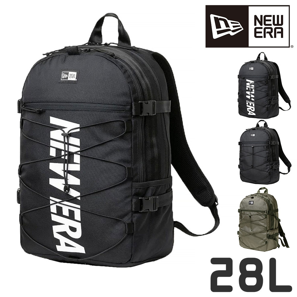 ニューエラ バッグ リュック リュックサック デイパック バックパック NEW ERA コードパック 28L B4 A4 B5 メンズ レディース キッズ 送料無料 誕生日プレゼント ギフト ラッピング無料 【正規代理店】 2.ブラックxホワイト -99x14521341