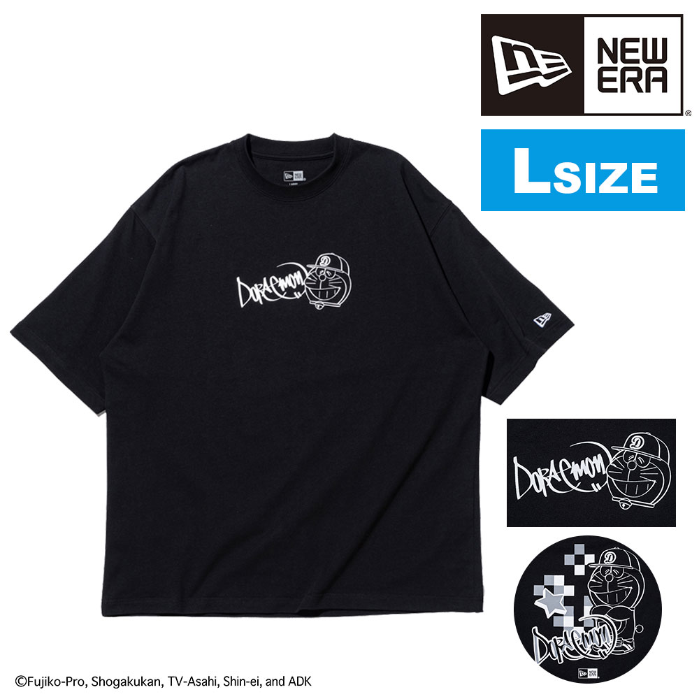 【2026年新作】 ニューエラ Tシャツ 半袖 ドラえもん コラボ 綿 NEW ERA オーバーサイズドコットンティー M L XL メンズ レディース キッズ 限定モデル 送料無料 誕生日プレゼント ギフト ラッピング無料 正規代理店 2.Lサイズ -14935368l